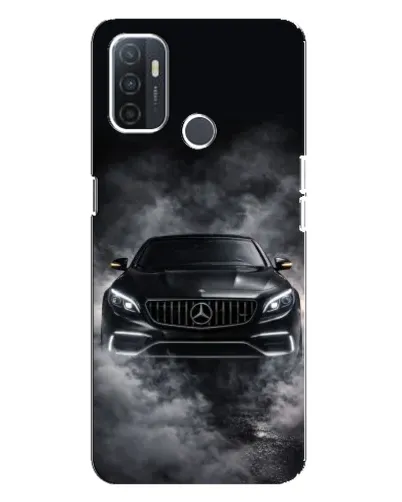 Чохол для OPPO A32 з картинкою «Mercedes у диму» Чохол для OPPO A32 з картинкою «Mercedes у диму»