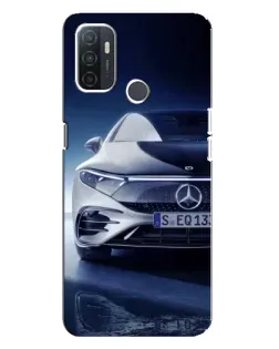 Чохол для OPPO A32 з картинкою «Mercedes EQ — майбутнє»