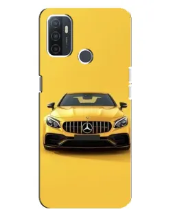 Чохол для OPPO A32 з картинкою «Жовтий Mercedes GT»