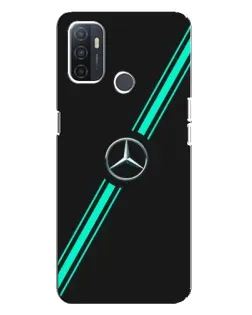 Чохол для OPPO A32 з картинкою «Спортивні лінії Mercedes»