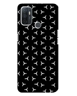 Чохол для OPPO A32 з картинкою «Mercedes паттерн зірок»