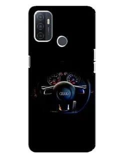 Чохол для OPPO A32 з картинкою «Салон Audi — кермо» Чохол для OPPO A32 з картинкою «Салон Audi — кермо»