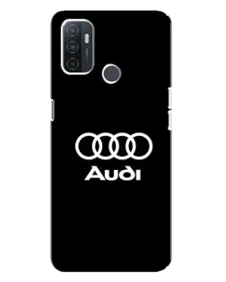 Чохол для OPPO A32 з картинкою «Класичне лого Audi» Чохол для OPPO A32 з картинкою «Класичне лого Audi»