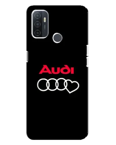 Чохол для OPPO A32 з картинкою «Логотип Audi Heart» Чохол для OPPO A32 з картинкою «Логотип Audi Heart»