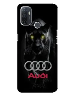 Чохол для OPPO A32 з картинкою «Пантера та Audi» Чохол для OPPO A32 з картинкою «Пантера та Audi»