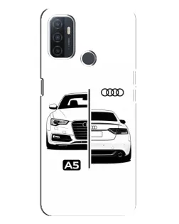 Чохол для OPPO A32 з картинкою «Audi — контрастний дизайн» Чохол для OPPO A32 з картинкою «Audi — контрастний дизайн»