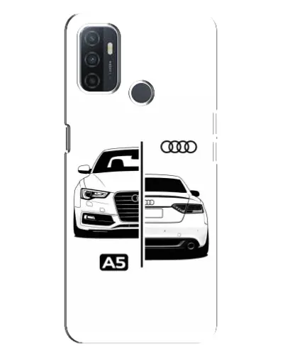 Чохол для OPPO A32 з картинкою «Audi — контрастний дизайн» Чохол для OPPO A32 з картинкою «Audi — контрастний дизайн»