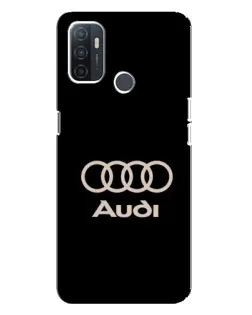 Чохол для OPPO A32 з картинкою «Audi — золотий логотип» Чохол для OPPO A32 з картинкою «Audi — золотий логотип»