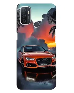 Чохол для OPPO A32 з картинкою «Audi — захід сонця» Чохол для OPPO A32 з картинкою «Audi — захід сонця»