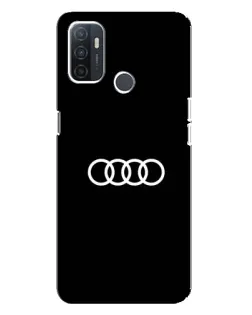 Чохол для OPPO A32 з картинкою «Audi White Logo» Чохол для OPPO A32 з картинкою «Audi White Logo»