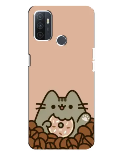 Чохол для OPPO A32 з картинкою «Кавовий Пушин» Чохол для OPPO A32 з картинкою «Кавовий Пушин»