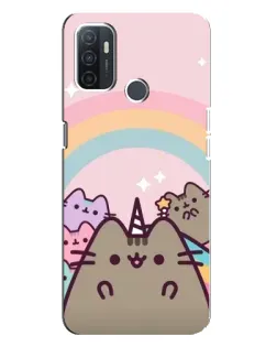 Чохол для OPPO A32 з картинкою «Єдиноріг Pusheen» Чохол для OPPO A32 з картинкою «Єдиноріг Pusheen»