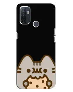 Чохол для OPPO A32 з картинкою «Пушин на чорному» Чохол для OPPO A32 з картинкою «Пушин на чорному»
