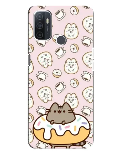 Чохол для OPPO A32 з картинкою «Пушин на пончику» Чохол для OPPO A32 з картинкою «Пушин на пончику»
