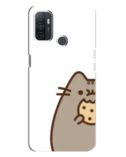 Чохол для OPPO A32 з картинкою «Пушин з печивом» Чохол для OPPO A32 з картинкою «Пушин з печивом»