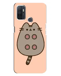 Чохол для OPPO A32 з картинкою «Пушин пузиком догори» Чохол для OPPO A32 з картинкою «Пушин пузиком догори»