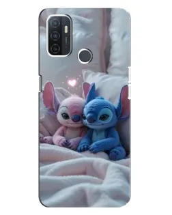 Чохол для OPPO A32 з картинкою «Плюшеві Стіч Ангел» Чохол для OPPO A32 з картинкою «Плюшеві Стіч Ангел»