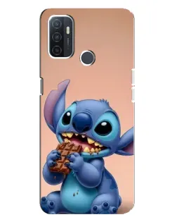 Чохол для OPPO A32 з картинкою «Стіч їсть шоколад» Чохол для OPPO A32 з картинкою «Стіч їсть шоколад»