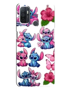 Чохол для OPPO A32 з картинкою «Стікери Stitch та Angel» Чохол для OPPO A32 з картинкою «Стікери Stitch та Angel»