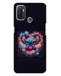 Чохол для OPPO A32 з картинкою «Stitch у квітах» Чохол для OPPO A32 з картинкою «Stitch у квітах»
