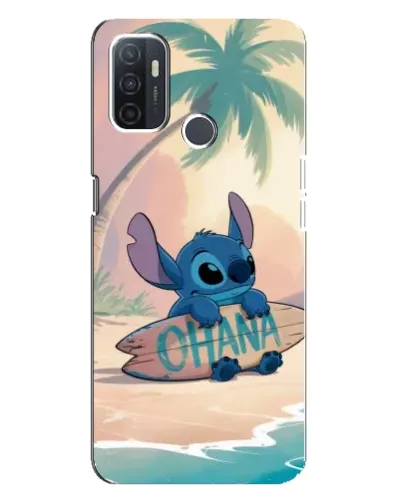 Чохол для OPPO A32 з картинкою «Стіч на серфі»