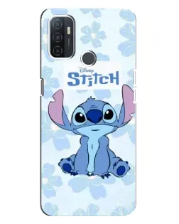 Чохол для OPPO A32 з картинкою «Stitch серед квітів» Чохол для OPPO A32 з картинкою «Stitch серед квітів»
