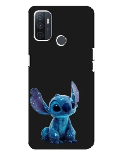 Чохол для OPPO A32 з картинкою «Стіч на чорному»