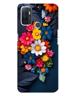Чохол для OPPO A32 з картинкою «Квіткова феєрія» Чохол для OPPO A32 з картинкою «Квіткова феєрія»