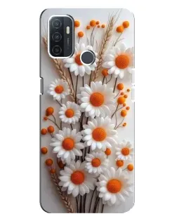 Чохол для OPPO A32 з картинкою «Білі сухоцвіти» Чохол для OPPO A32 з картинкою «Білі сухоцвіти»