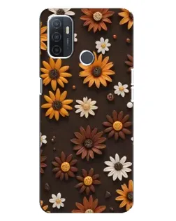 Чохол для OPPO A32 з картинкою «Візерунок з маленьких соняшників» Чохол для OPPO A32 з картинкою «Візерунок з маленьких соняшників»