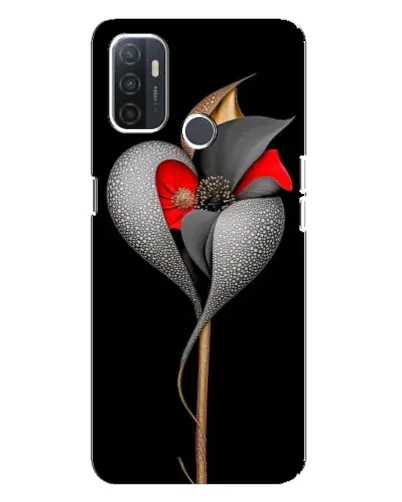 Чехол для OPPO A32 с картинкой «Серебряный фантазийный цветок» Чехол для OPPO A32 с картинкой «Серебряный фантазийный цветок»