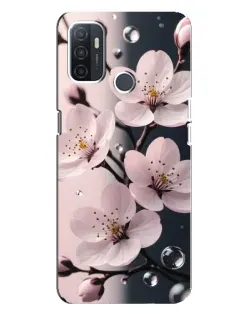 Чохол для OPPO A32 з картинкою «Ніжня сакура та краплі» Чохол для OPPO A32 з картинкою «Ніжня сакура та краплі»