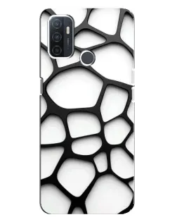 Чохол для OPPO A32 з картинкою «Біла об'ємна сітка» Чохол для OPPO A32 з картинкою «Біла об'ємна сітка»