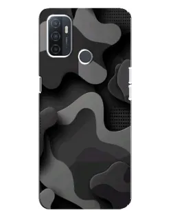Чохол для OPPO A32 з картинкою «Темний абстрактний камуфляж» Чохол для OPPO A32 з картинкою «Темний абстрактний камуфляж»