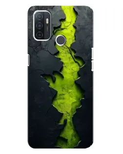 Чохол для OPPO A32 з картинкою «Салатовий розлом скелі» Чохол для OPPO A32 з картинкою «Салатовий розлом скелі»