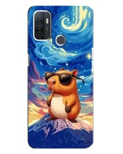 Чохол для OPPO A32 з картинкою «Капібара Ван Гога» Чохол для OPPO A32 з картинкою «Капібара Ван Гога»