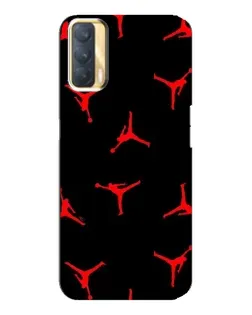 Чохол для OPPO A33 з картинкою «Jordan Red Pattern»