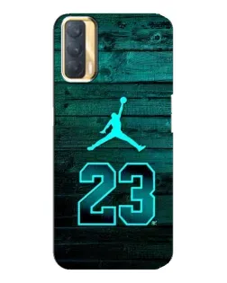 Чехол для OPPO A33 с картинкой «Jordan Cyan 23» Чехол для OPPO A33 с картинкой «Jordan Cyan 23»