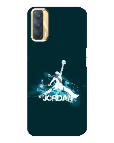 Чехол для OPPO A33 с картинкой «Jordan Blue Fire» Чехол для OPPO A33 с картинкой «Jordan Blue Fire»