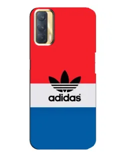 Чохол для OPPO A33 з картинкою «Ретро блоки Adidas»