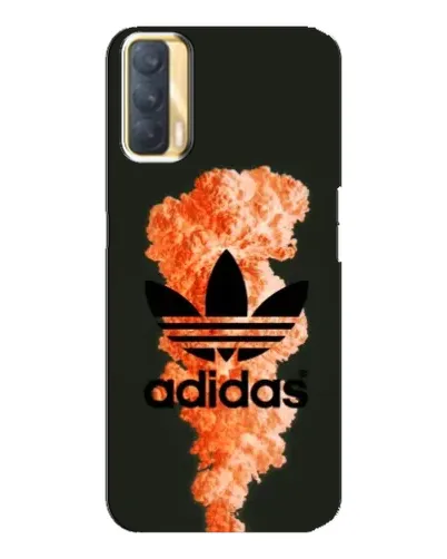 Чохол для OPPO A33 з картинкою «Помаранчевий дим Adidas»