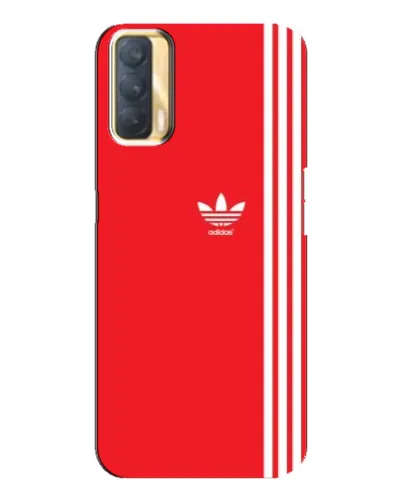 Чохол для OPPO A33 з картинкою «Червоний мінімалізм Adidas»