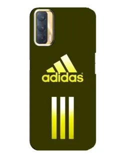 Чохол для OPPO A33 з картинкою «Оливковий градієнт Adidas»