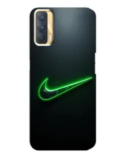 Чохол для OPPO A33 з картинкою «Неоновий контур Nike»