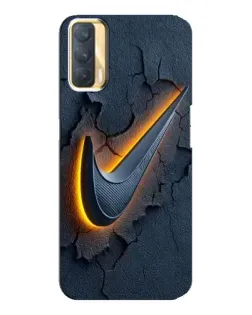 Чохол для OPPO A33 з картинкою «Об'ємний логотип Найк»