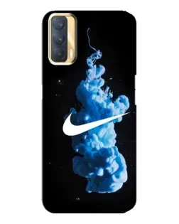 Чохол для OPPO A33 з картинкою «Nike та синій дим»