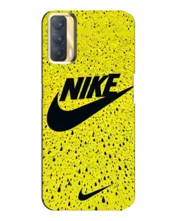 Чохол для OPPO A33 з картинкою «Жовтий текстурний Nike»