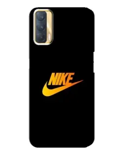 Чохол для OPPO A33 з картинкою «Золотий логотип Nike»