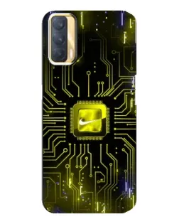 Чохол для OPPO A33 з картинкою «Nike — золота іскра»