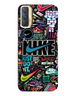 Чохол для OPPO A33 з картинкою «Яскравий колаж Nike»